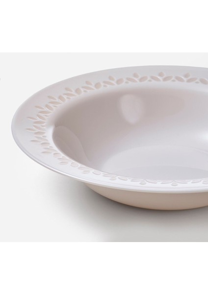 Derin Tabak Seti, Kırık Beyaz, 22 Cm, 4 Adet fırsatları