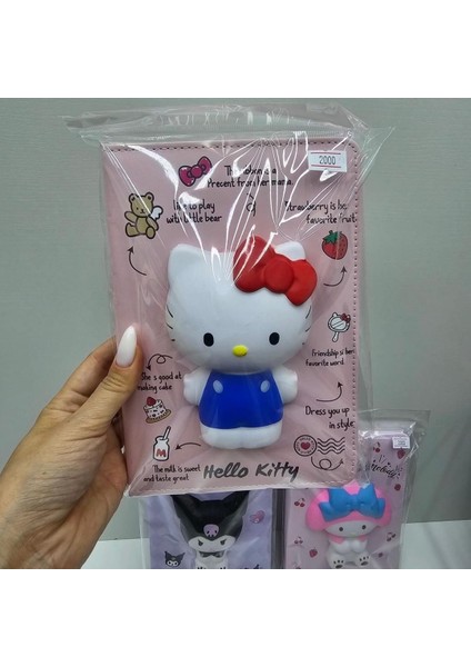 Hello Kitty Peluş Defter