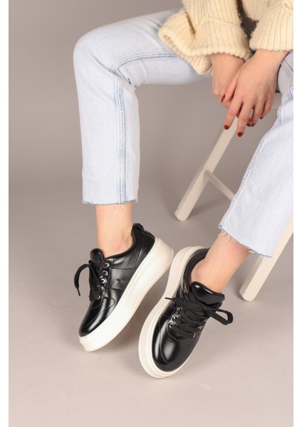 DİS Metalik Kadın Spor Ayakkabı SİYAH indirimleri