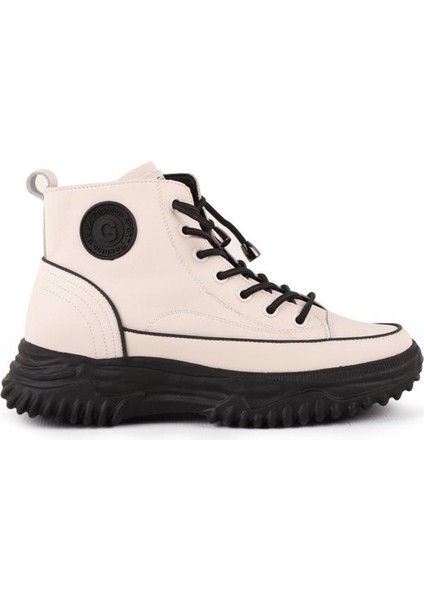 24K310-13 Kadın Bot Siyah Beyaz 36-41 modelleri