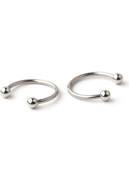 Yüksek Kalite Yarım Halka Piercing Kulak Kıkırdak Tragus Forward Helix Rook Smiley fiyatları