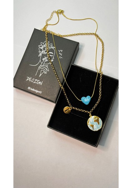 Kalp-Dünya Kolye fiyatları