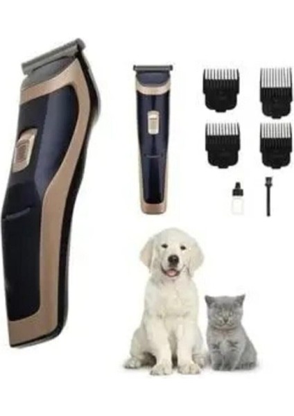 Tekno Trust Pet-650/6005 Kedi Köpek Tıraş Seti Pet Evcil Hayvan Tüy Kesme Traş Tıraş Makinesi Charisma