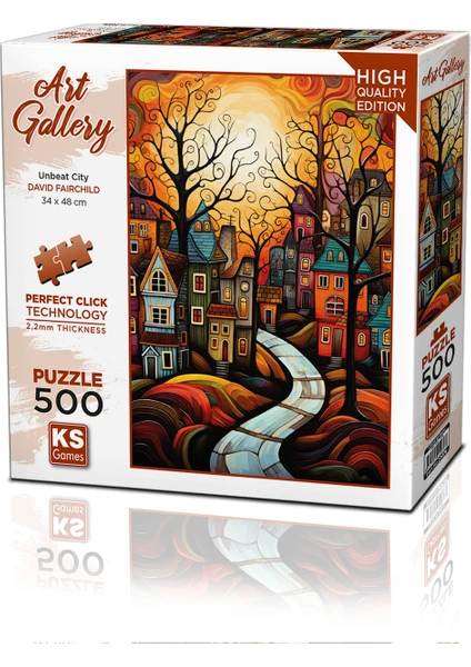 Ks Games Houses 500 Parça Puzzle