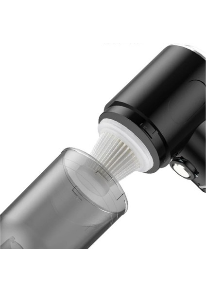 Şarjlı Mini Oto Süpürge Kablosuz El Araç Süpürgesi Güçlü Vakum Çekiş ve Üfleme Fonksiyonlu modelleri