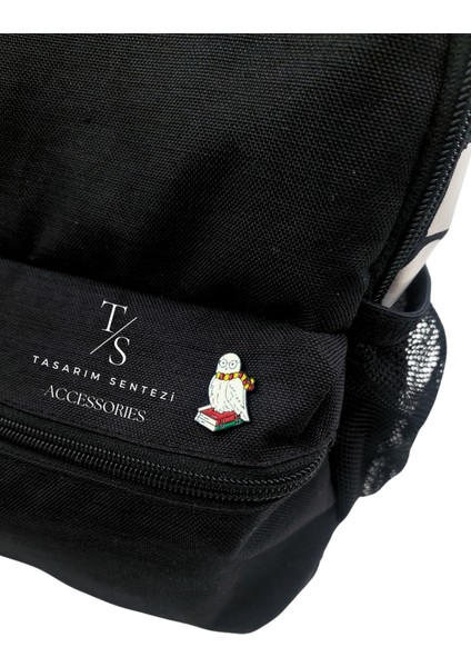 Rozet Metal Broş Harry Potter Baykuş Hedwig Çizgi Film Yaka Okul Çanta Kıyafet Şapka Takı Aksesuar modelleri