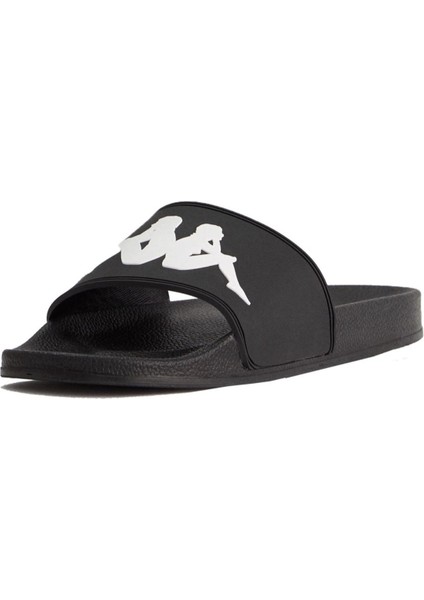 Authentic Adam 2 Tur Unisex Siyah Tek Bant Terlik
