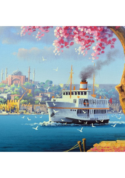 Hagia Sophia And Ferry 1000 Parça Puzzle