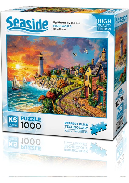 Lighthouse By The Sea 1000 Parça Puzzle