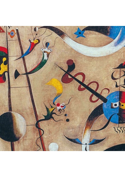 Carnival Of Harlequin Joan Miro 1000 Parça Puzzle