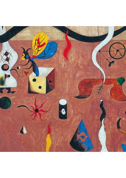 Carnival Of Harlequin Joan Miro 1000 Parça Puzzle