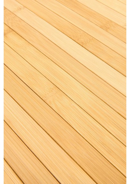 Katlanabilir Bambu Dikdörtgen Kolçak Tepsi Üstü Bardaklık ve Tepsi Supla 46X32 cm