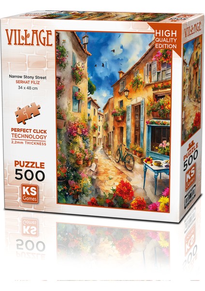 Narrow Stony Street 500 Parça Puzzle