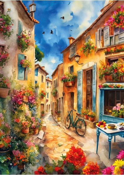 Narrow Stony Street 500 Parça Puzzle