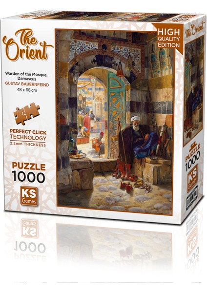 Warden Of The Mosque Damascus 1000 Parça Puzzle