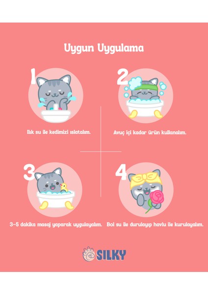 - Kedilere Özel Doğal Çilek Özlü Şampuan - 400ML modelleri