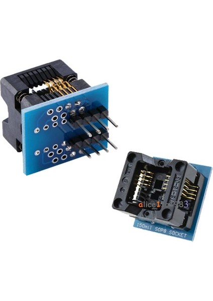 Sop 8 150 Mil Programmer Adaptör Sop8 To Dip 8  Ots-16-03 (4434)