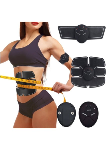 Vücut Geliştirici Elektronik Kemer Gym Masaj Aleti Spor Aleti (4764)