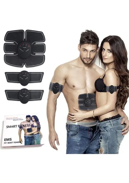 Vücut Geliştirici Elektronik Kemer Gym Masaj Aleti Spor Aleti (4764)