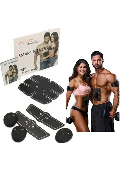 Vücut Geliştirici Elektronik Kemer Gym Masaj Aleti Spor Aleti (4764)