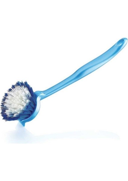 Plastik Tek Bulaşık Fırçası Kir Kazıma Uçlu (4764)