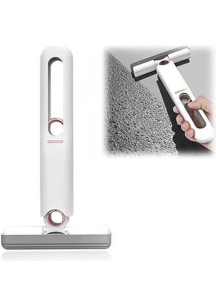 Çok Amaçlı Cam Fayans Mini Temizlik Mopu Fırçası (4764)