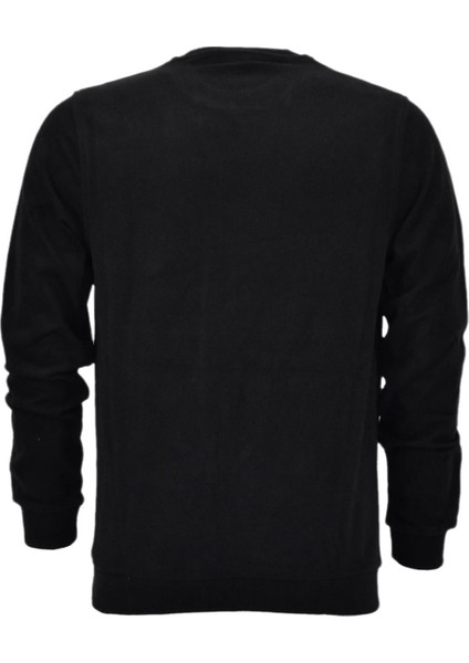 Erkek Büyük Beden Sıfır Yaka Sweatshirt 6834 Bt BGL-ST04021