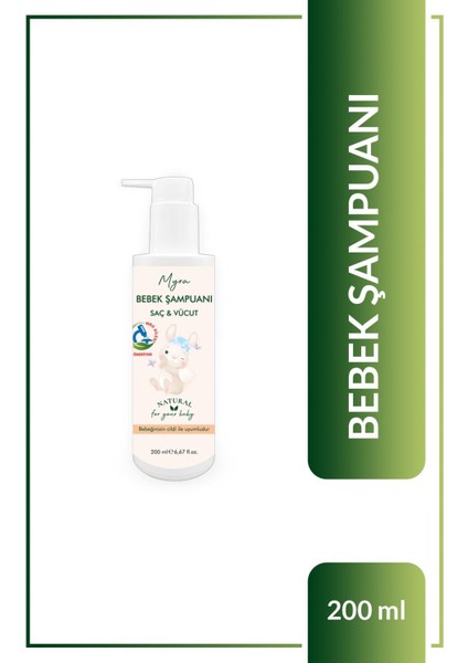 Myra Bebek Şampuanı Saç & Vücut 200 ml