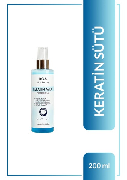 Keratin Sütü Çift Fazlı 200ML