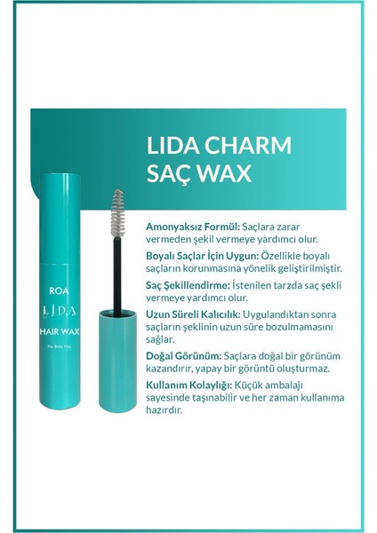 Lida Charm Saç Wax 15 ml