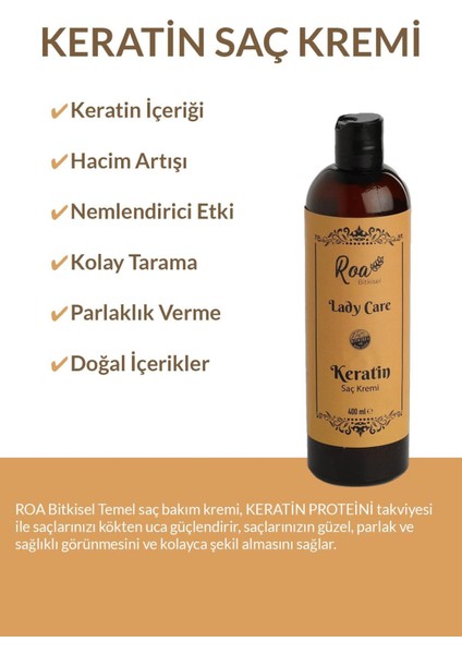 Keratin Saç Kremi 400ML