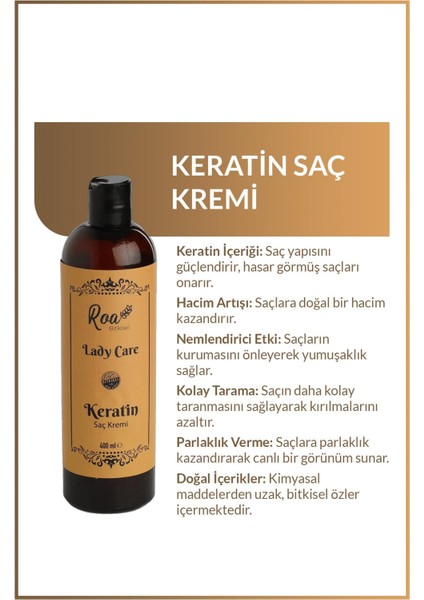 Keratin Saç Kremi 400ML