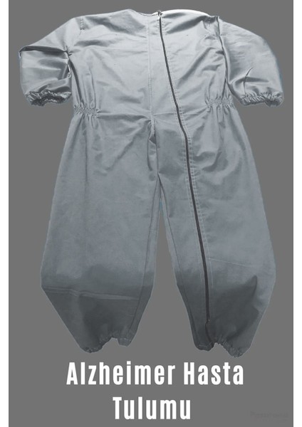 Tulum Hasta Bakım Kıyafeti Hasta Tulumu Hasta Bakım Sağlık Tulumu - Small fiyatları