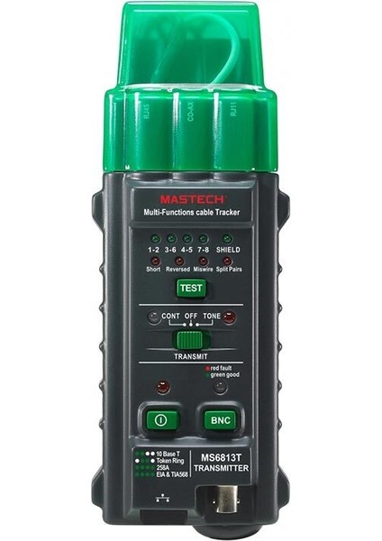 Mastech MS-6813T Profesyonel Kablo Bulucu-Test Aleti (4764)