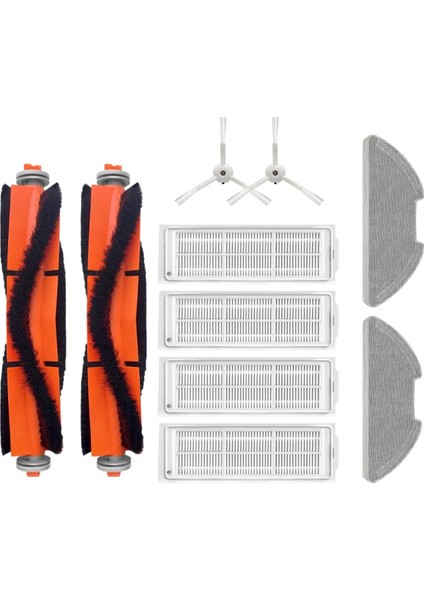 Xiaomi Vacuum Mop 2 Lite (Mjstl) Robot Süpürge Uyumlu 10'lu Yedek Parça Seti