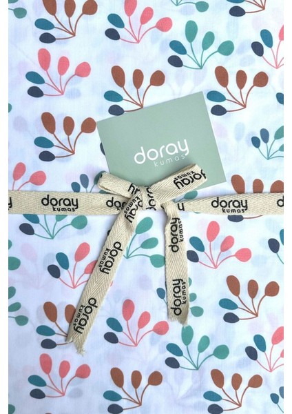 Çiçek Desenli Pamuk Poplin Kumaş / Dry - 56