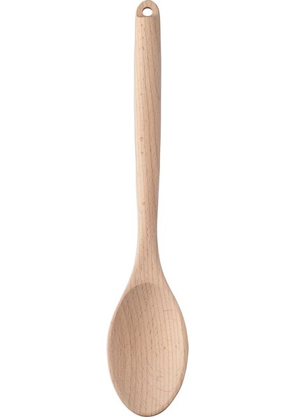 Kaşık, Kayın Görünümlü, Yuvarlak, 31 cm