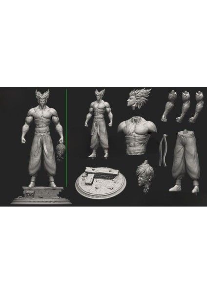 One Punch Man Garou Figürü - 22 cm