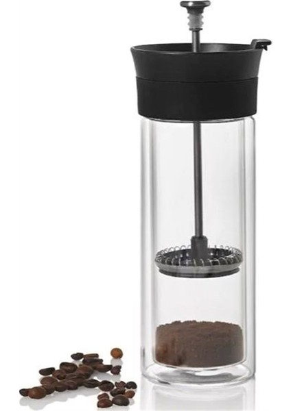 Thermo-Glass Çift Camlı French Press 300 ml