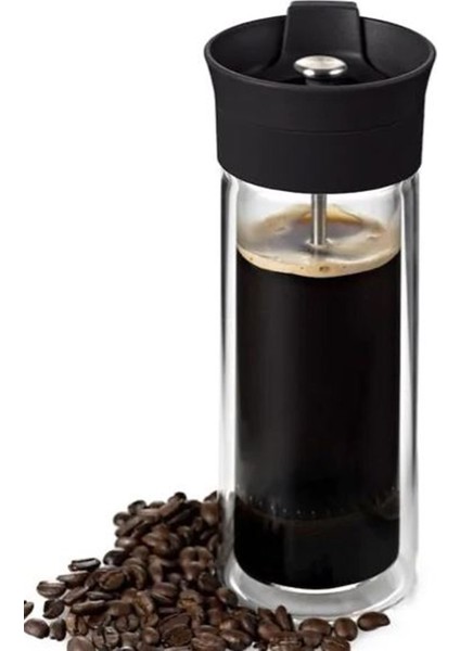 Thermo-Glass Çift Camlı French Press 300 ml