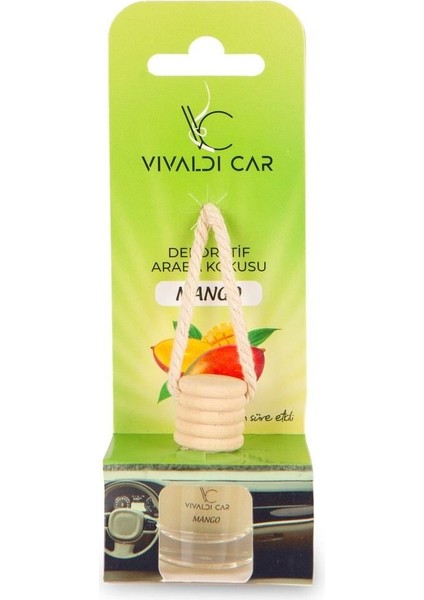 Mango Kokulu Oto Kokusu Ipli Asma Araba Kokusu 8ml