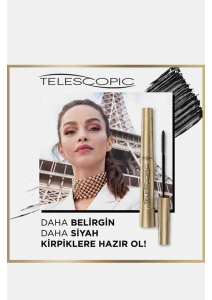 L'Oréal Paris Telescopik Siyah Uzun Görünüm Veren Maskara fiyatları