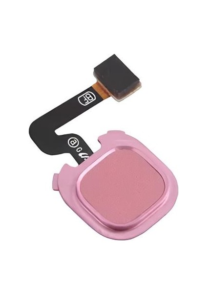 Samsung Galaxy A9-2018 - SM-A920F Parmak Izi Okuyucu Flex Pembe