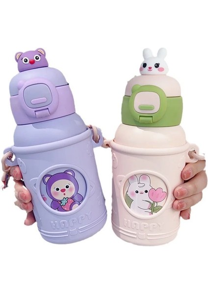 Sevimli Termos Matara 500 ml 316 Paslanmaz Çelik fırsatları
