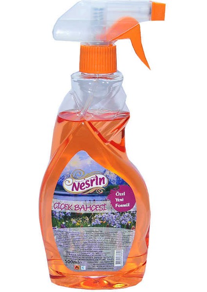 Oda Parfümü Oda Kokusu Çiçek Bahçesi Kokulu Oda Spreyi 500 ml