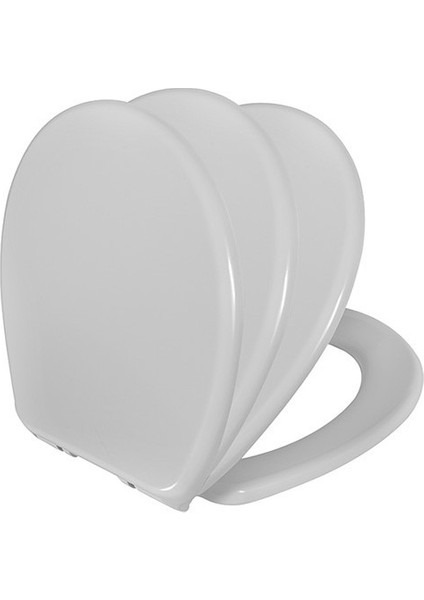 Amortisörlü Klozet Kapağı Yavaş Kapanan Klozet Kapağı (4767) - DSR3258-4036