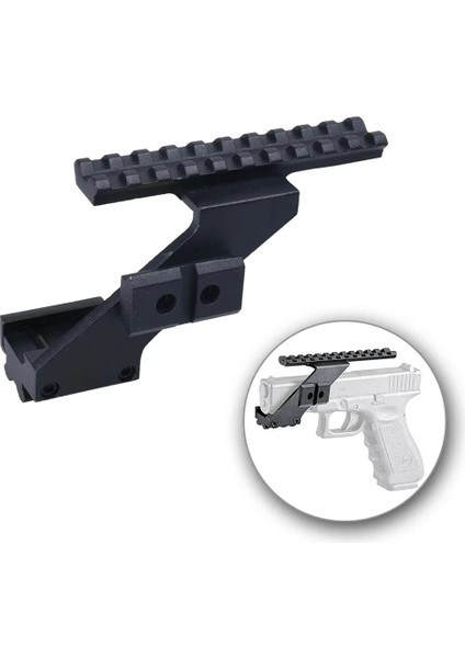 Kapsamı Ray Montajı 22MM Picatinny Üst Alt Ray - EMY3603-4483