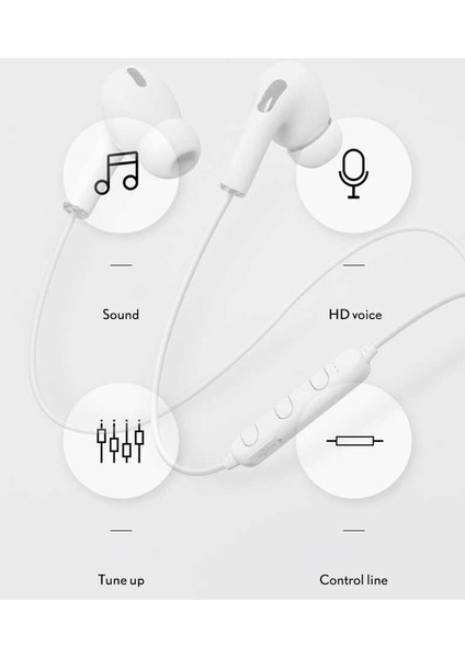 Technoguru Konfor Serisi Yarı Kablosuz BTK-ZR58 Bluetooth Kulaklık