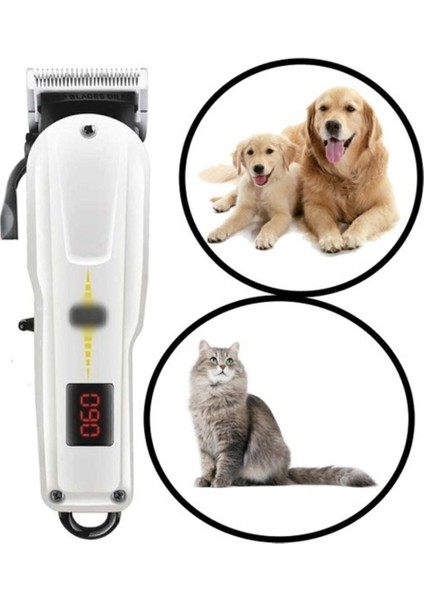 Tekno Trust Deggez Bluemax Güçlü Şarjlı Kedi Köpek Tıraş Makinesi Evcil Hayvan Tüy Kesme Tıraş Makinası