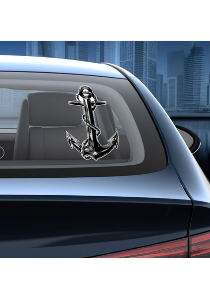 Çapa Gemi Denizci Balıkcı Sticker Araba Oto Motosiklet Karavan Sticker 00221 modelleri